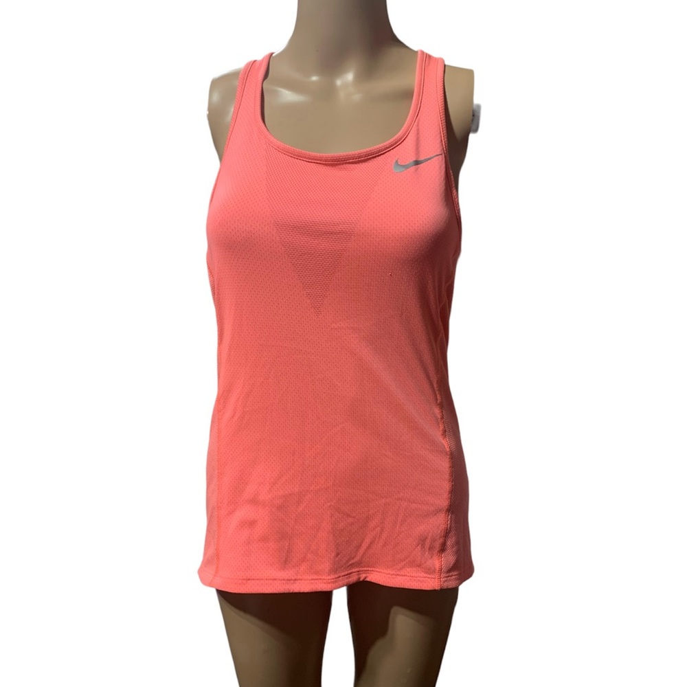 Orange Nike Dri-Fit Tank Top Nike Running Tee